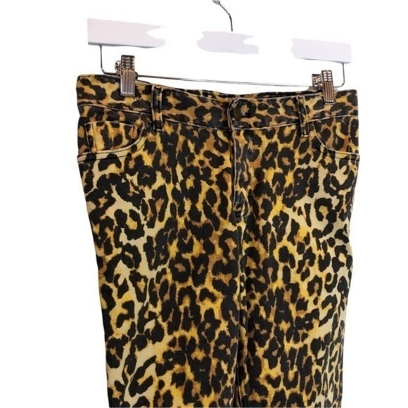 Rebecca Minkoff Leopard Skinny Ankle Jeans - Picture 4 of 7